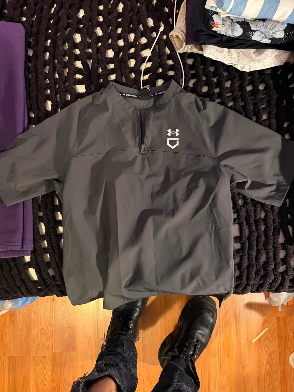 Under Armour softball overshirt/jersey